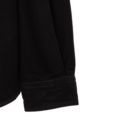 Thisisneverthat Washed Denim Shirt Black TN240DSHTL01 Degli Uberti